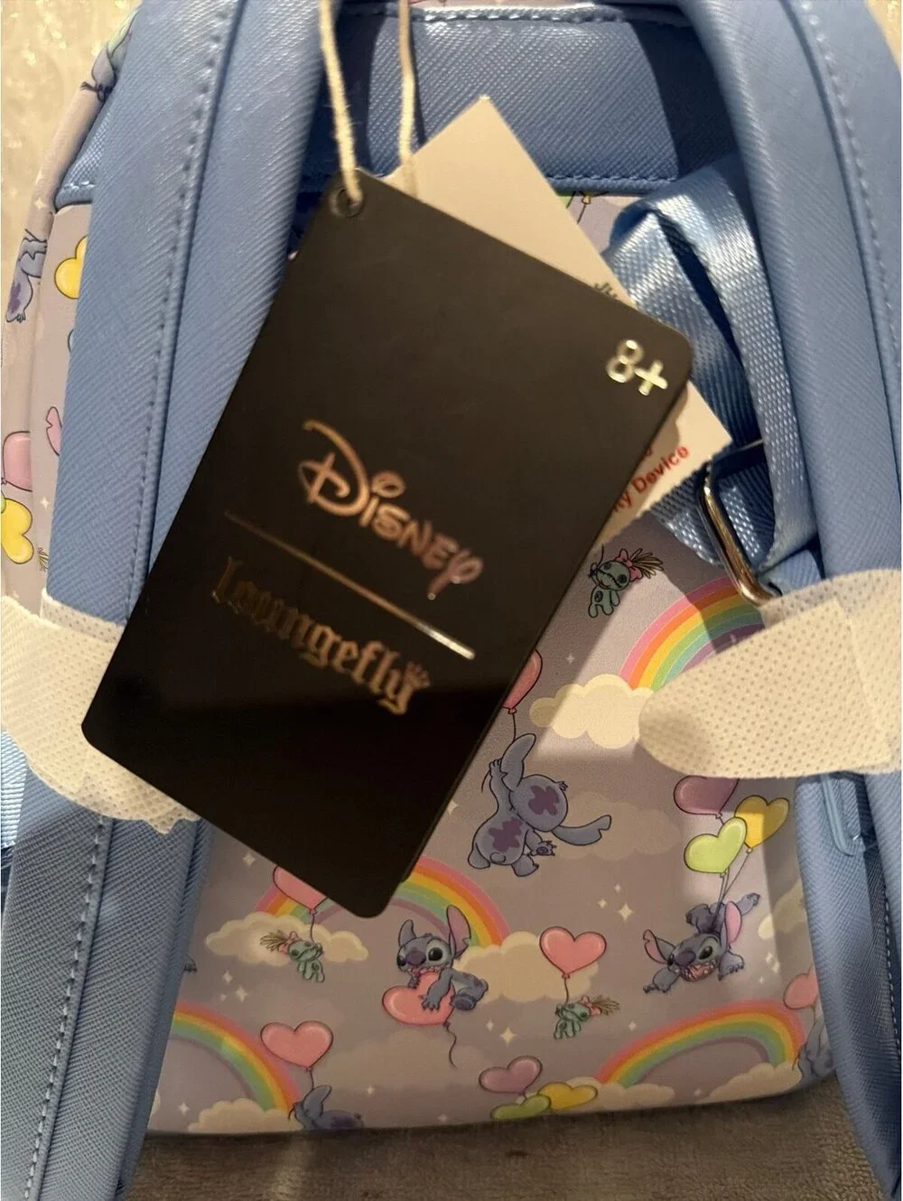 Loungefly Disney I Heart Stitch Backpack NWT